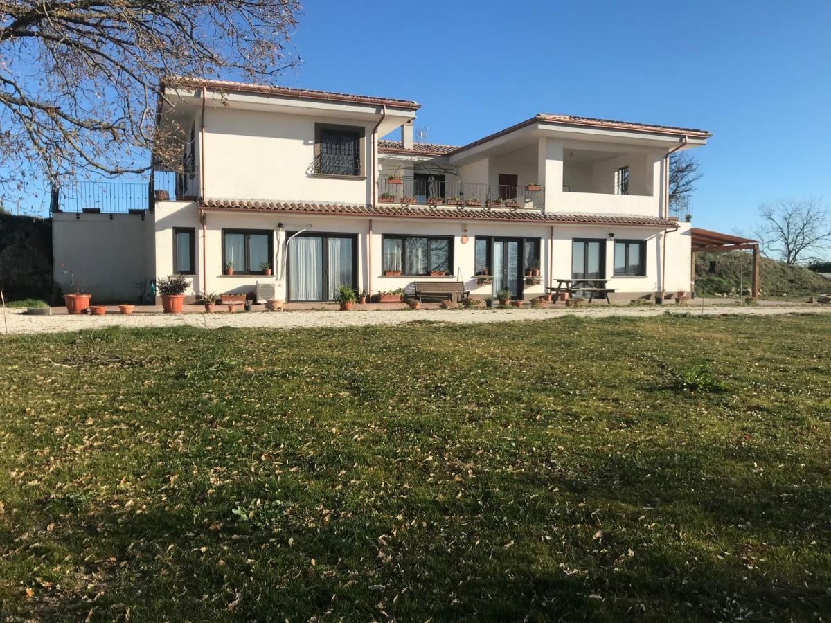 B&B Il Tramonto Barbarano Romano Bagian luar foto