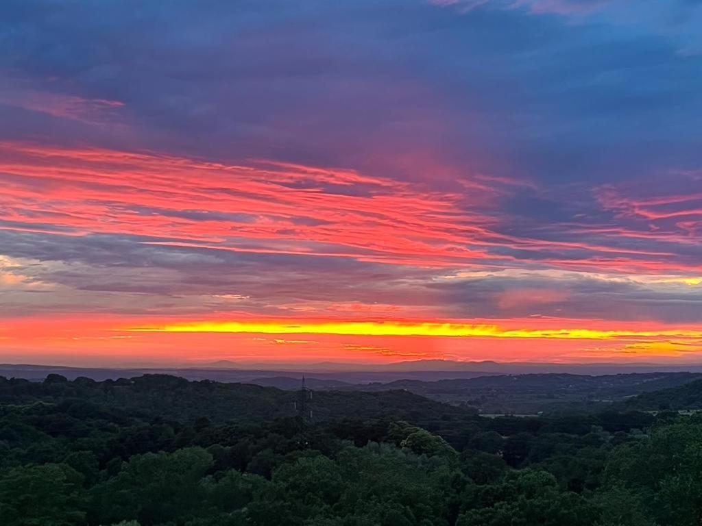 B&B Il Tramonto Barbarano Romano Bagian luar foto
