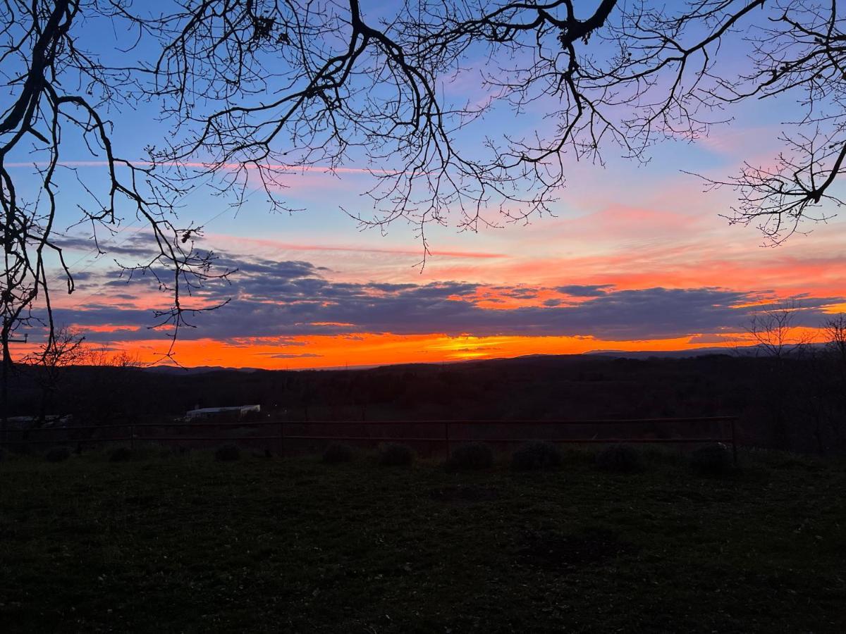 B&B Il Tramonto Barbarano Romano Bagian luar foto