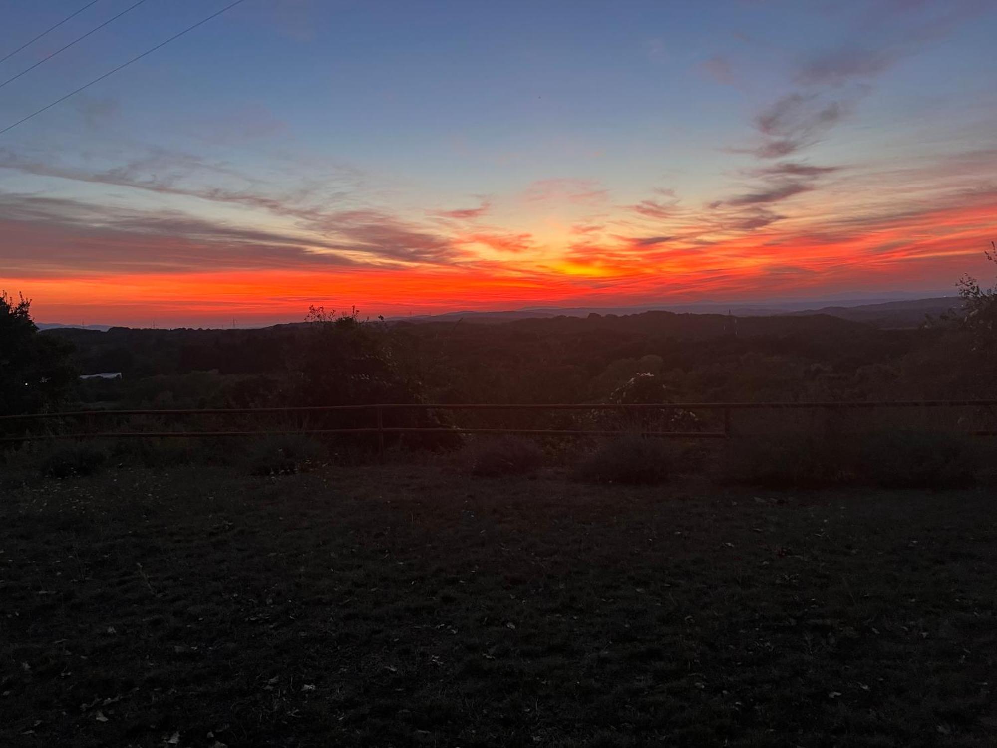 B&B Il Tramonto Barbarano Romano Bagian luar foto